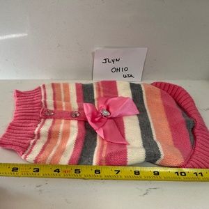 SMOOCHIE POOCH STYLISH SWEATER size med fashion dog